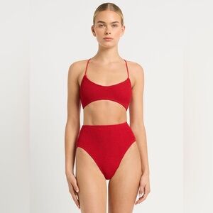 Bond-Eye Australia Selena Bikini in Baywatch Red Eco | O/S